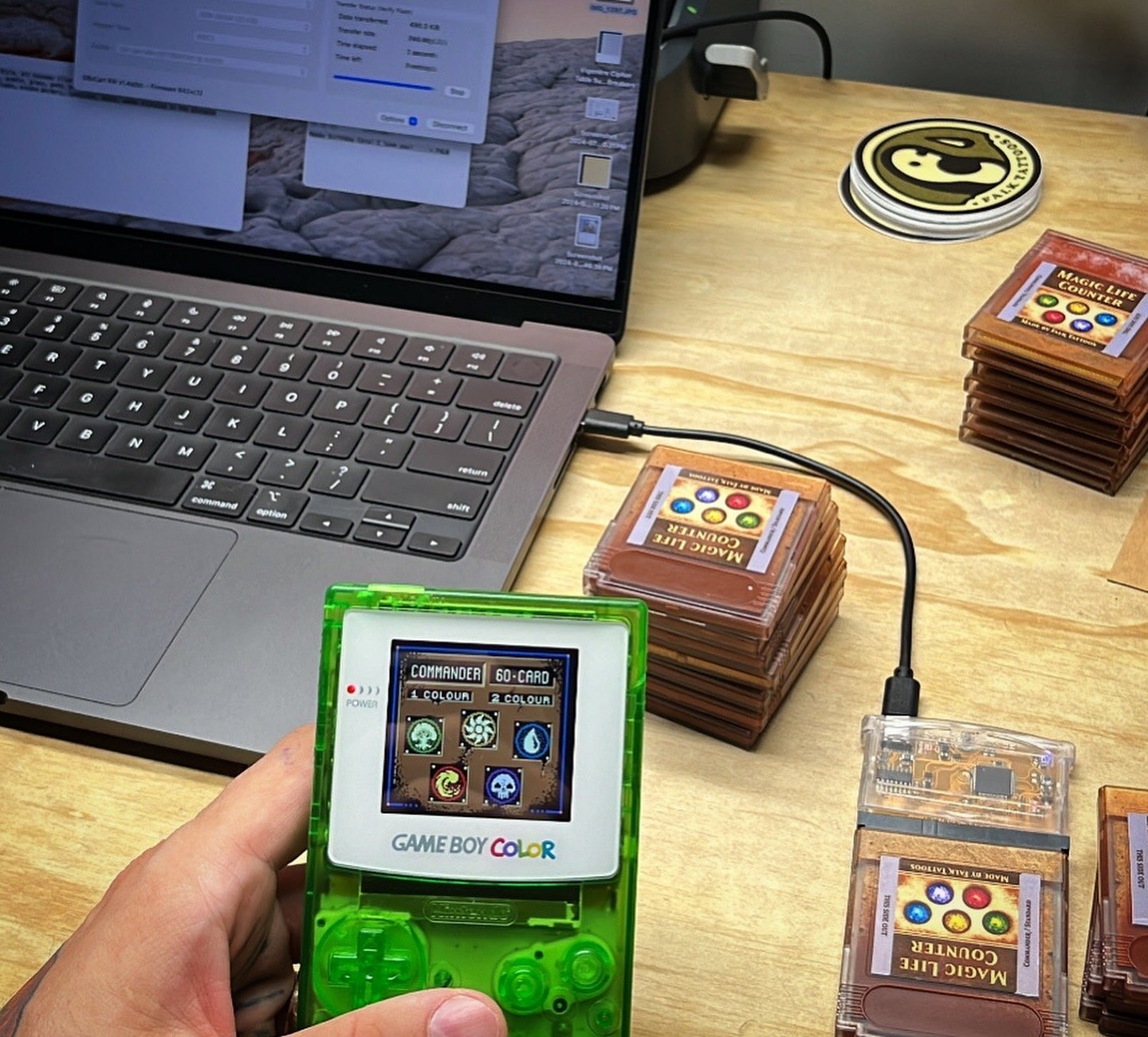 PREORDER - Life Counter for Magic: The Gathering (MTG) - Game Boy Cartrige