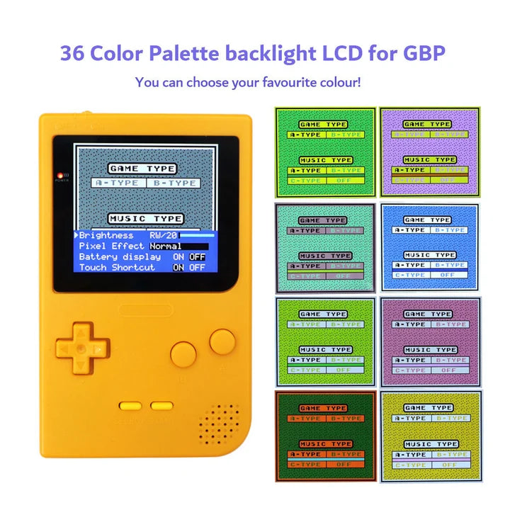 Game Boy Pocket Laminated 2.8 inch IPS Kit - Hispeedido