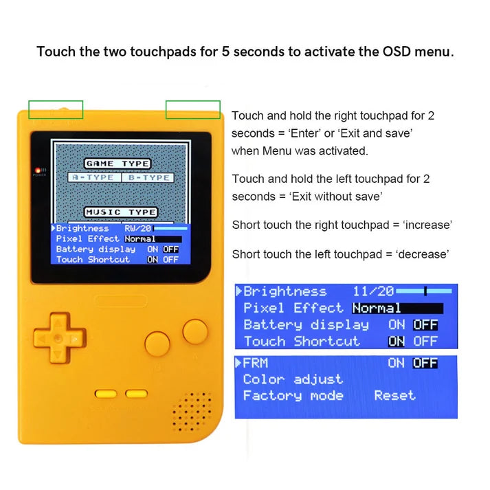 Game Boy Pocket Laminated 2.8 inch IPS Kit - Hispeedido