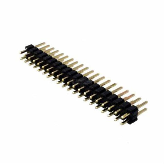 40 Pin Male Header for the Raspberry Pi (2.54 Pitch) Hand Held Legend