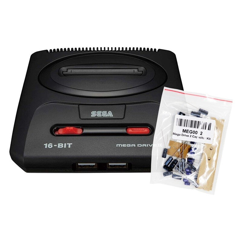 Console SEGA Megadrive II + Sonic 2 - Pack PAL, Noir, Bon état