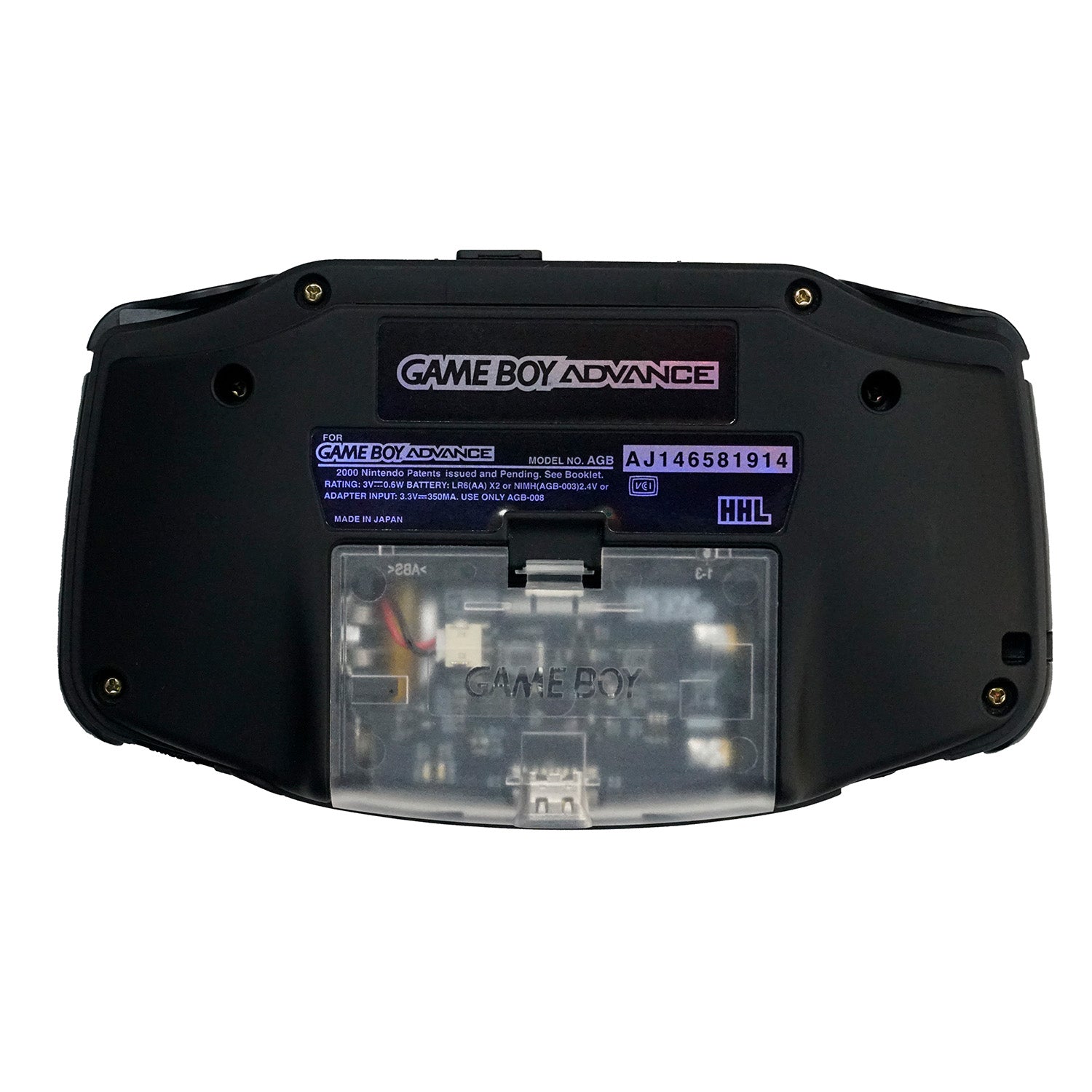 Game Boy Advance Made-to-Order Ultimate Console - Overclocked eXtreme Black Out