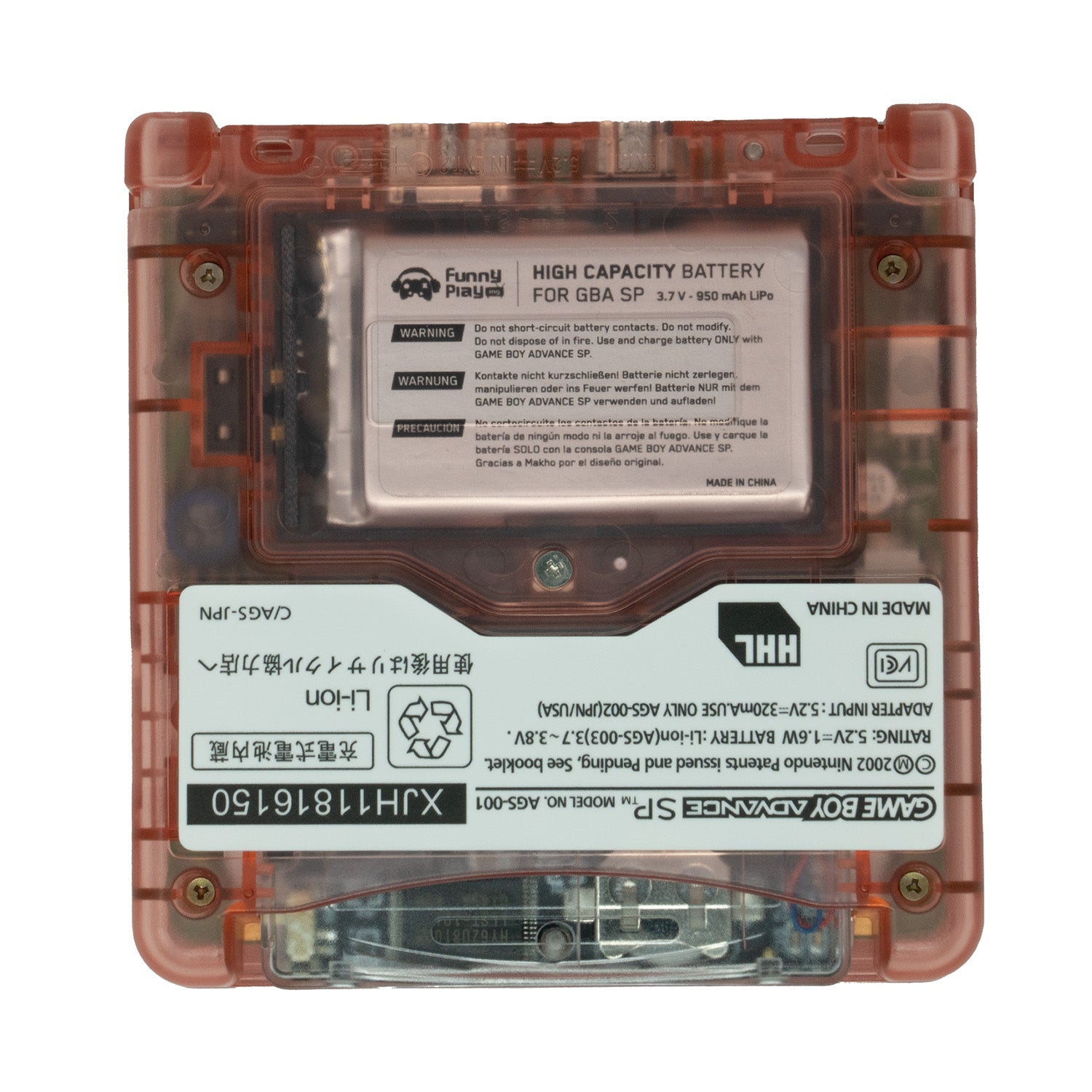 Game Boy Advance SP Made-to-Order Ultimate Console - Kirby