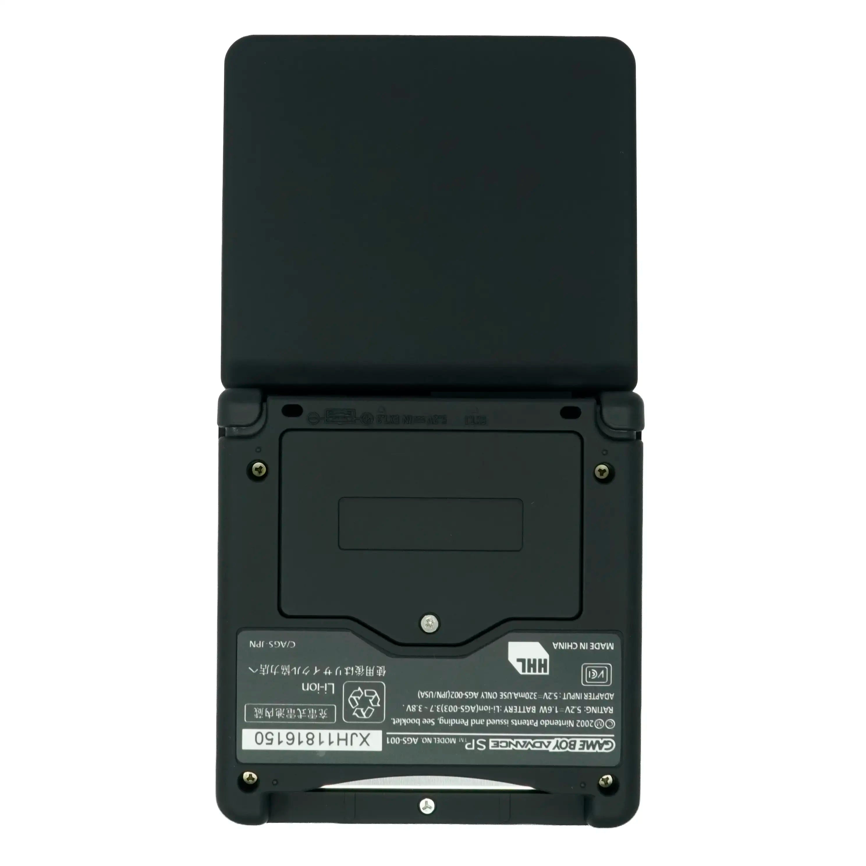 Game Boy Advance SP Ultimate Console - Black Out - Hand Held Legend