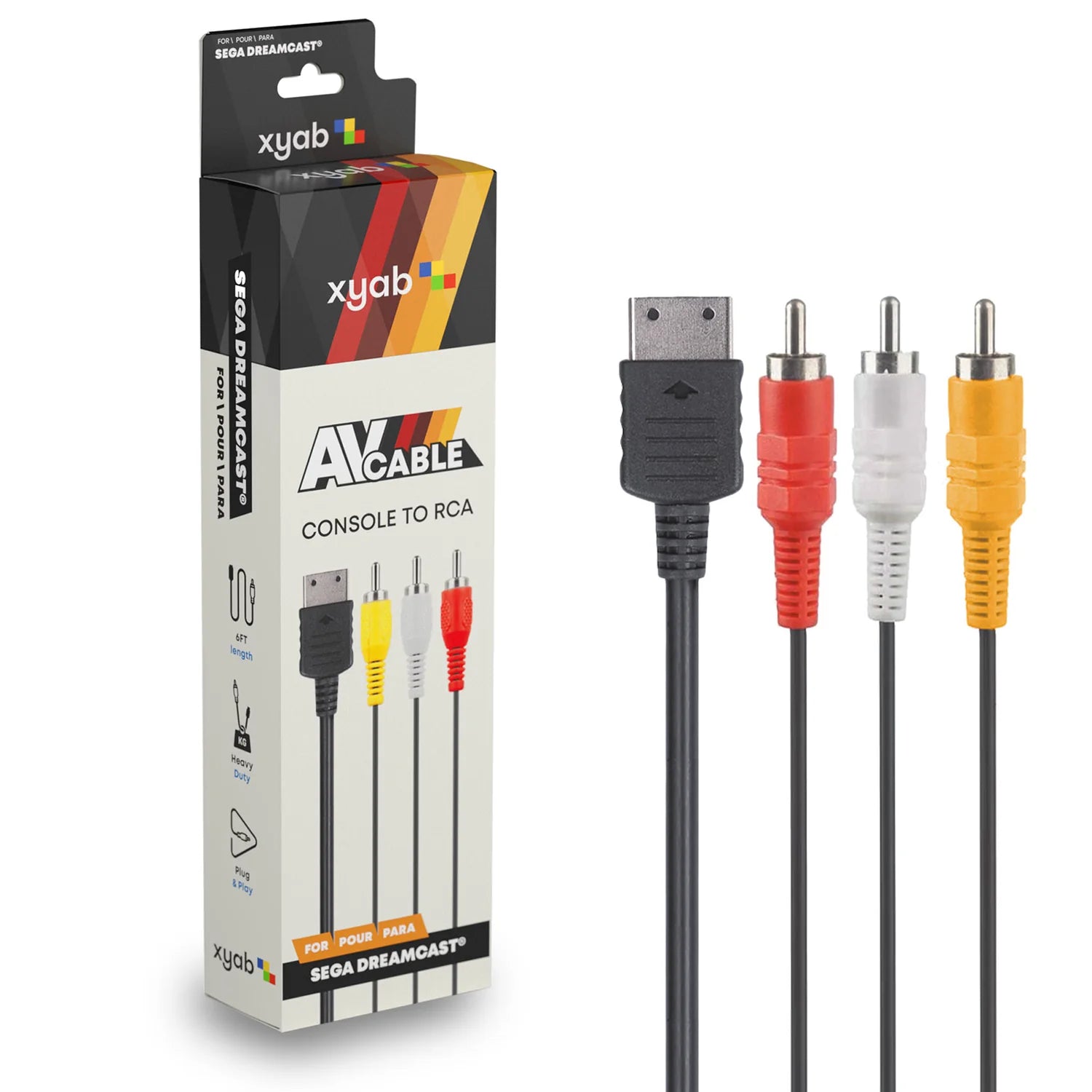 AV Cable for Dreamcast - XYAB - Hand Held Legend