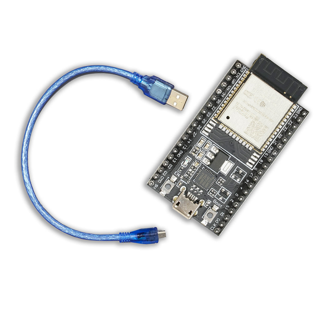 ESP32-DevKitC-32D Development Kit with Micro-USB Cable - Hand Held Legend