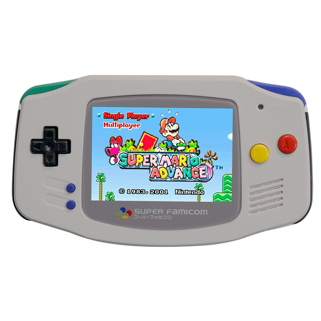 Game Boy Advance Made-to-Order Ultimate Console - SFC Style - Hand Held Legend