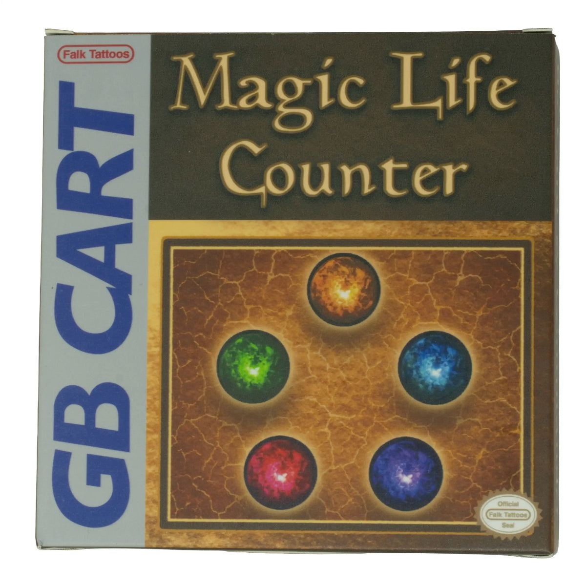 Life Counter for Magic: The Gathering (MTG) - Game Boy Cartridge