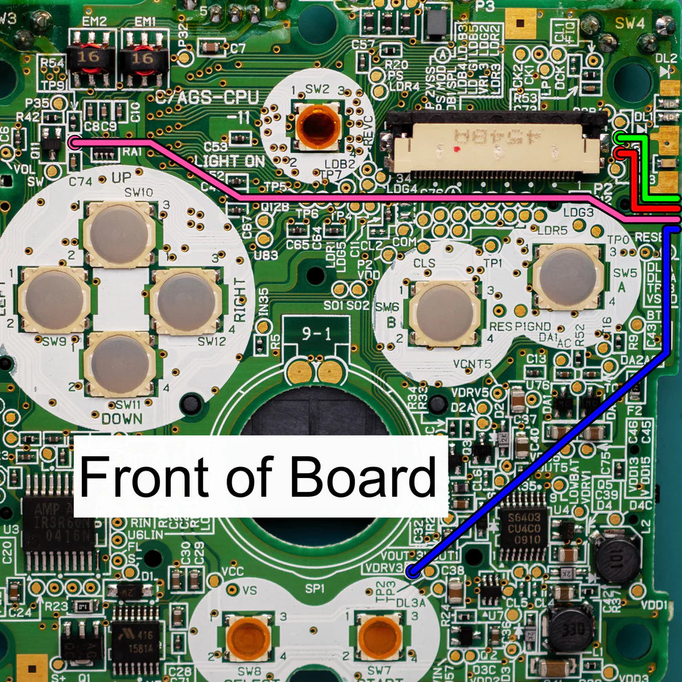 Game Boy Advance SP Overclocker Flex - Robot_Retro