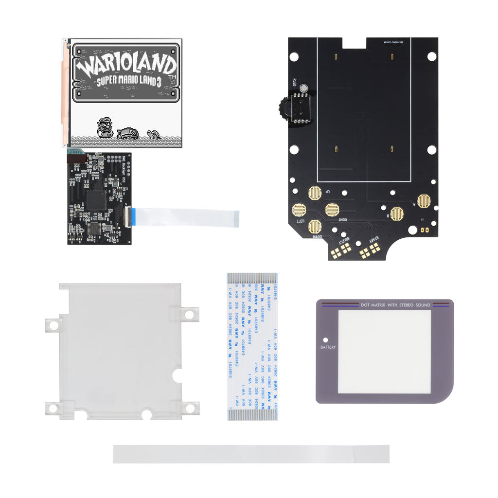 Game Boy DMG IPS LCD V4 Q5 OSD & Front PCB - HISPEEDIDO Shenzhen Speed Sources Technology Co., Ltd.