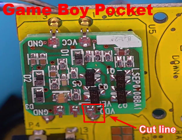 Game Boy Color and Pocket Regulator (5V) - Robot_Retro - Hand Held Legend