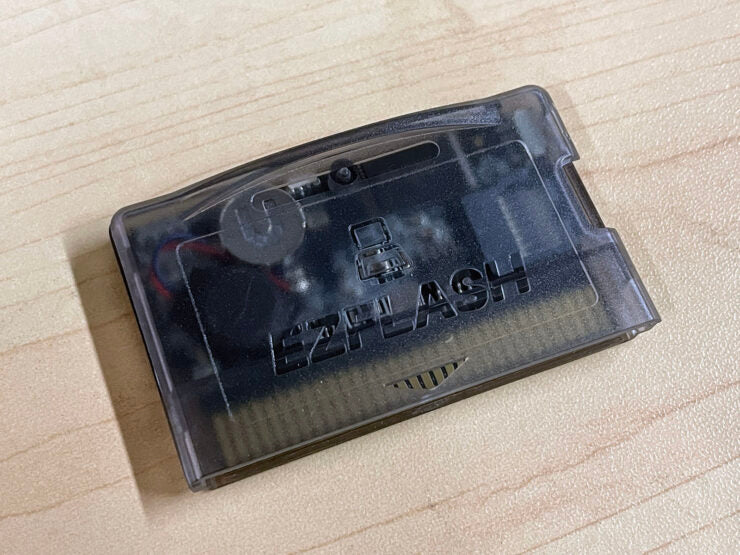 EZ-FLASH Omega Definitive Edition Micro-SD Card Adapter - Hand Held Legend