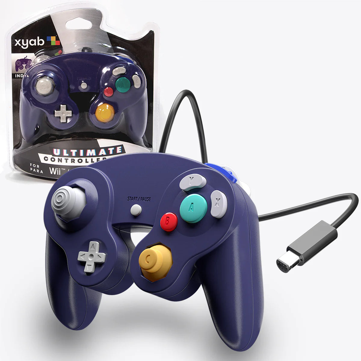 Wired Controller for GameCube/Wii/Switch - XYAB