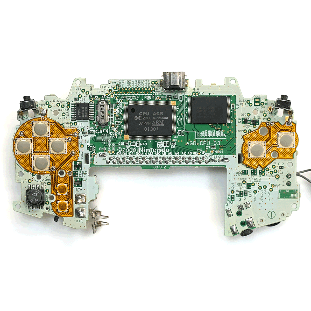 Gameboy Advance Tactile Conversion PCB - HHL - Hand Held Legend