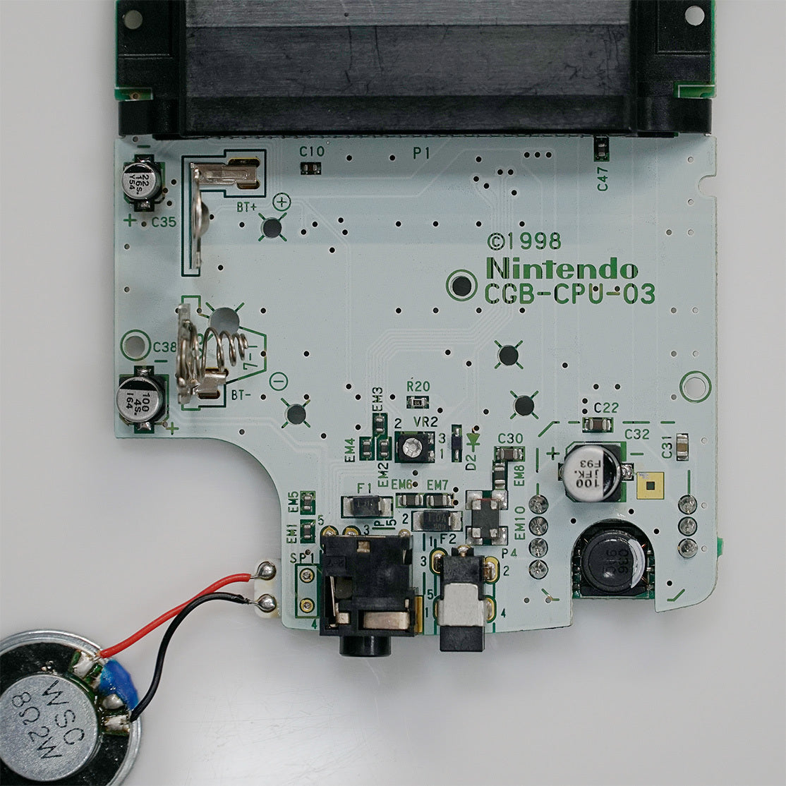 Game Boy Color Capacitor Kit - HHL - Hand Held Legend
