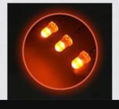 Game Boy LED 3mm Diffused for Battery and Dowel - Hand Held Legend