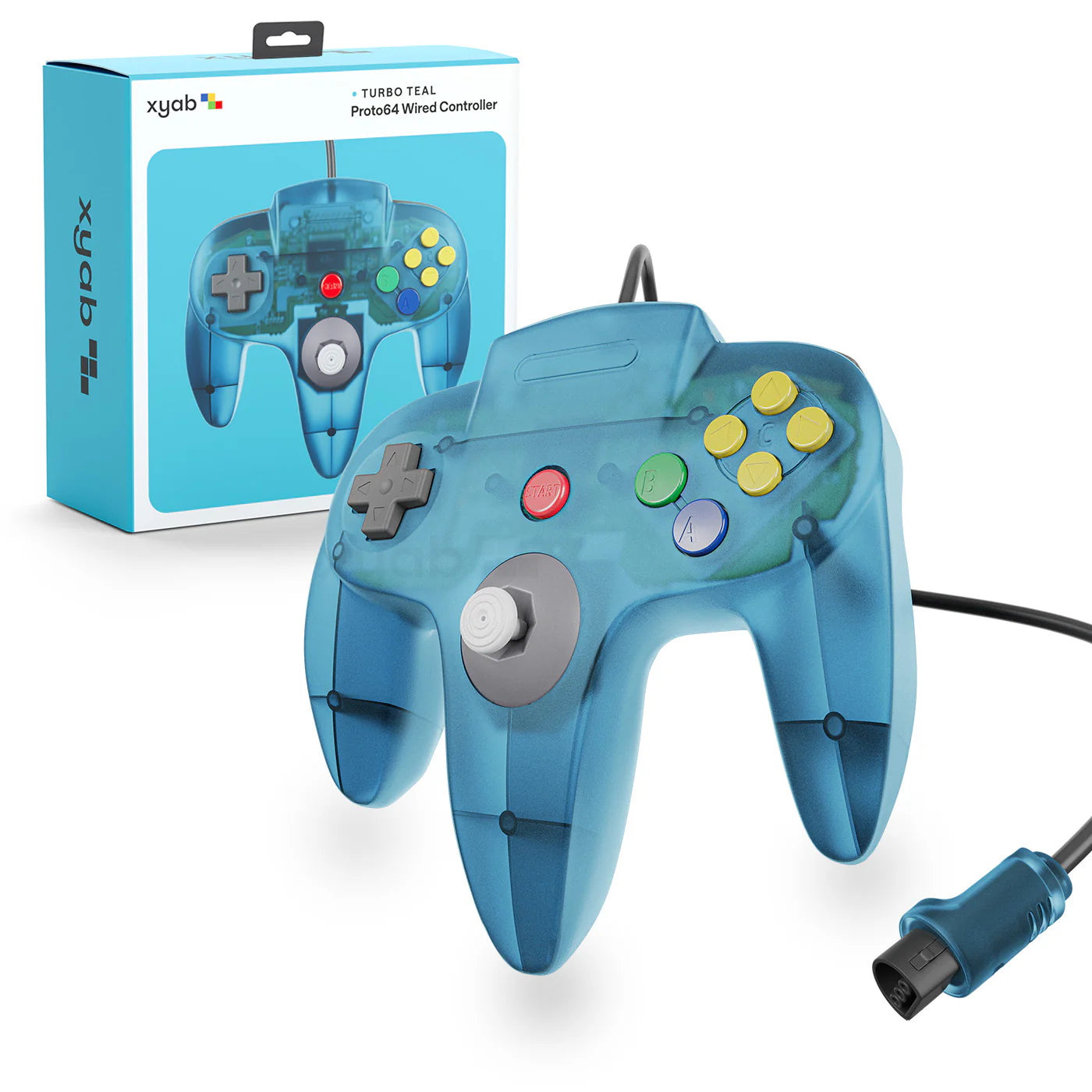 PROTO64 Wired Controller for N64 - XYAB - Hand Held Legend