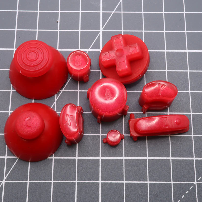 Custom Resin GameCube (NGC) Buttons - Lab Fifteen