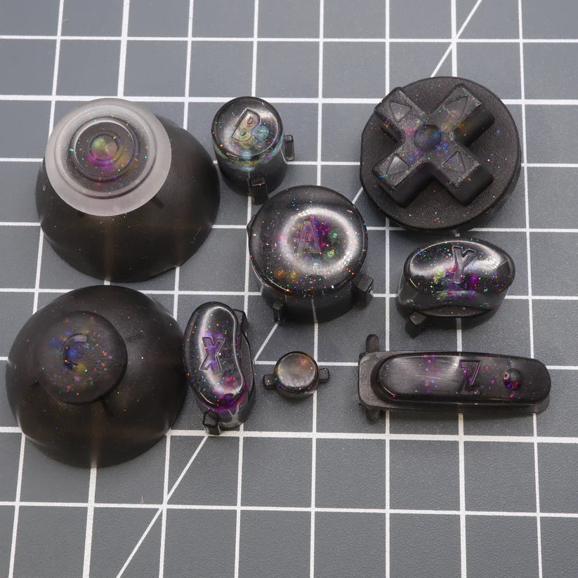 Resin GameCube Buttons - Lab Fifteen - Hand Held Legend