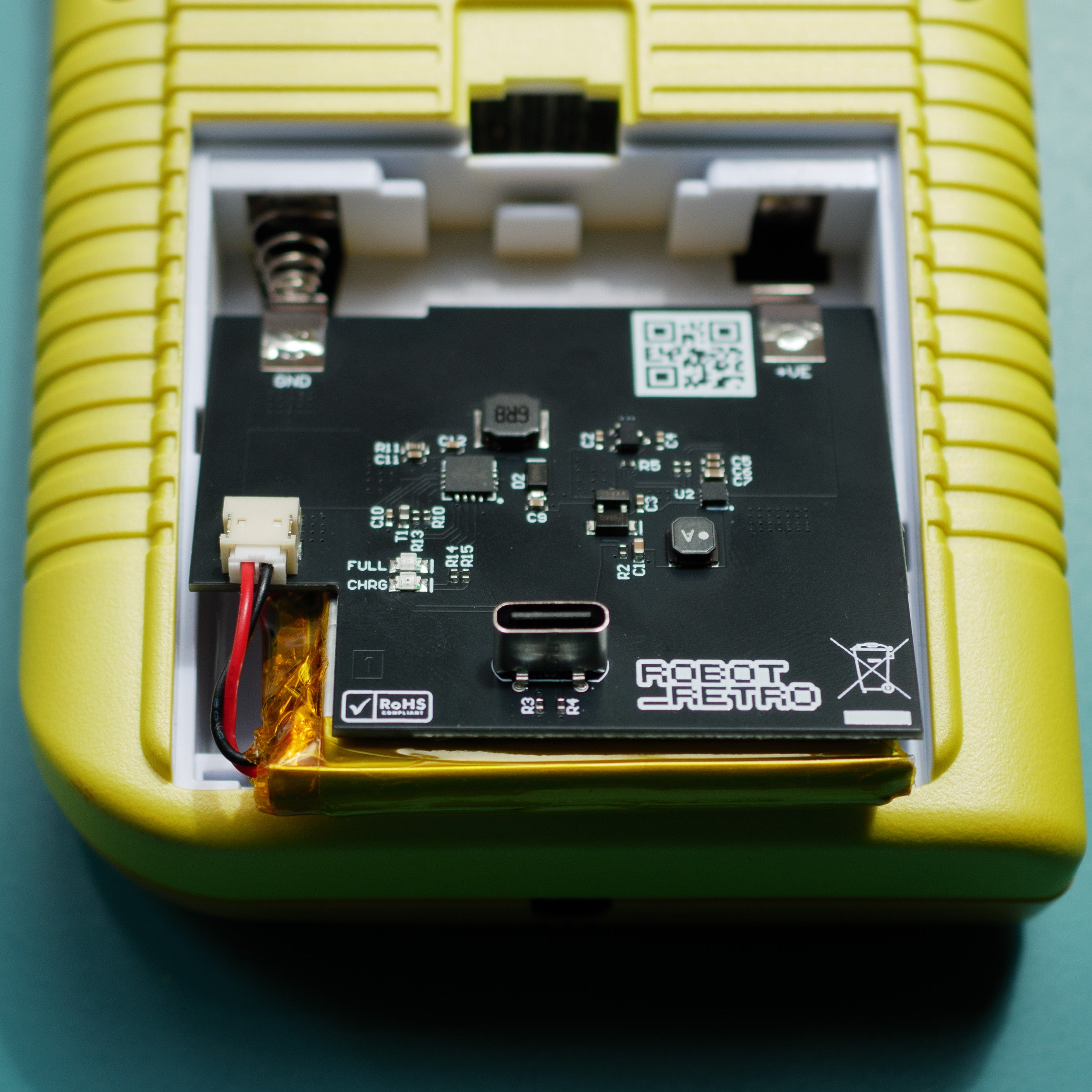 Original Gameboy - DMG - USBC PCB and Battery - Robot_Retro