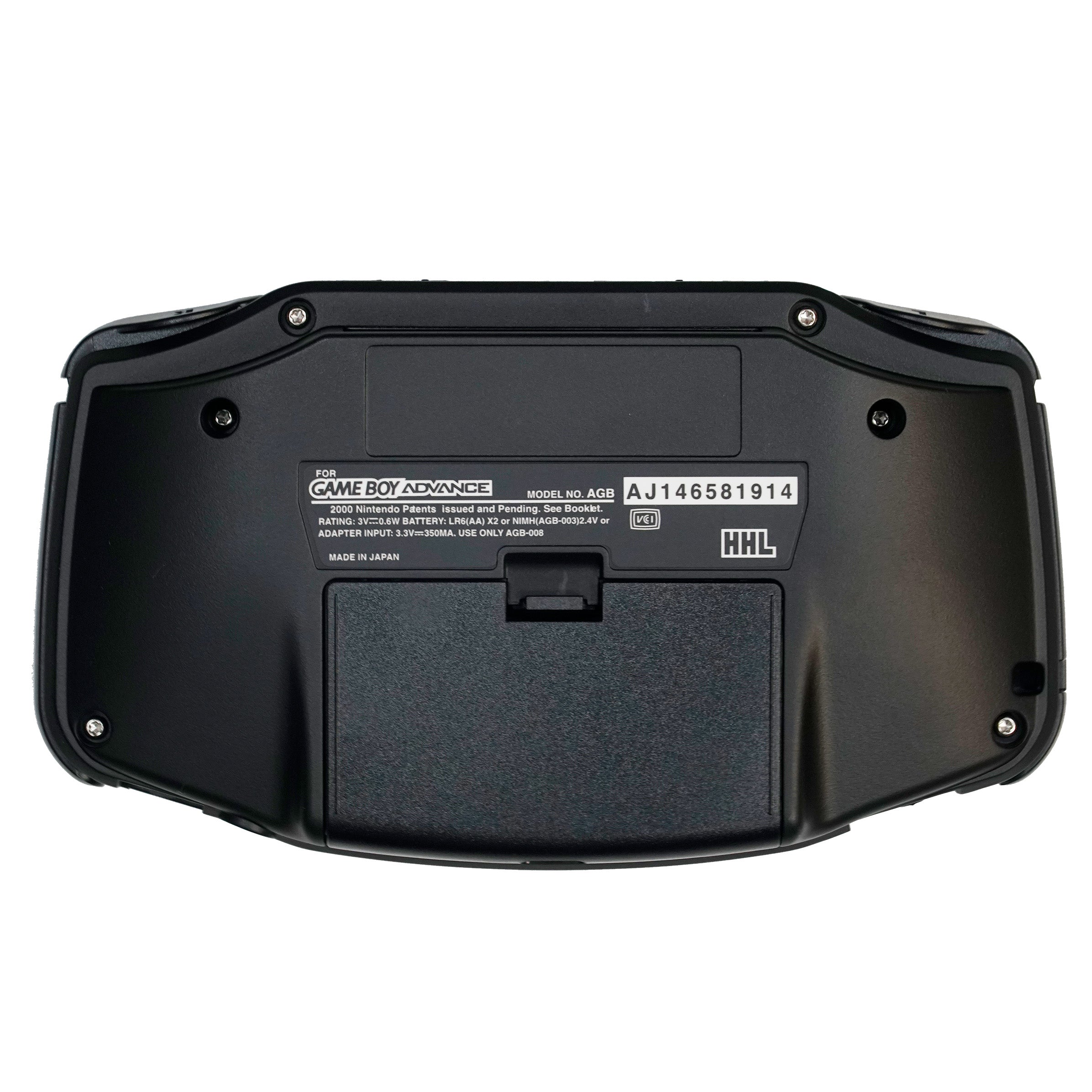 Made-to-Order Game Boy Advance Ultimate Console - Solid Black Out Modding
