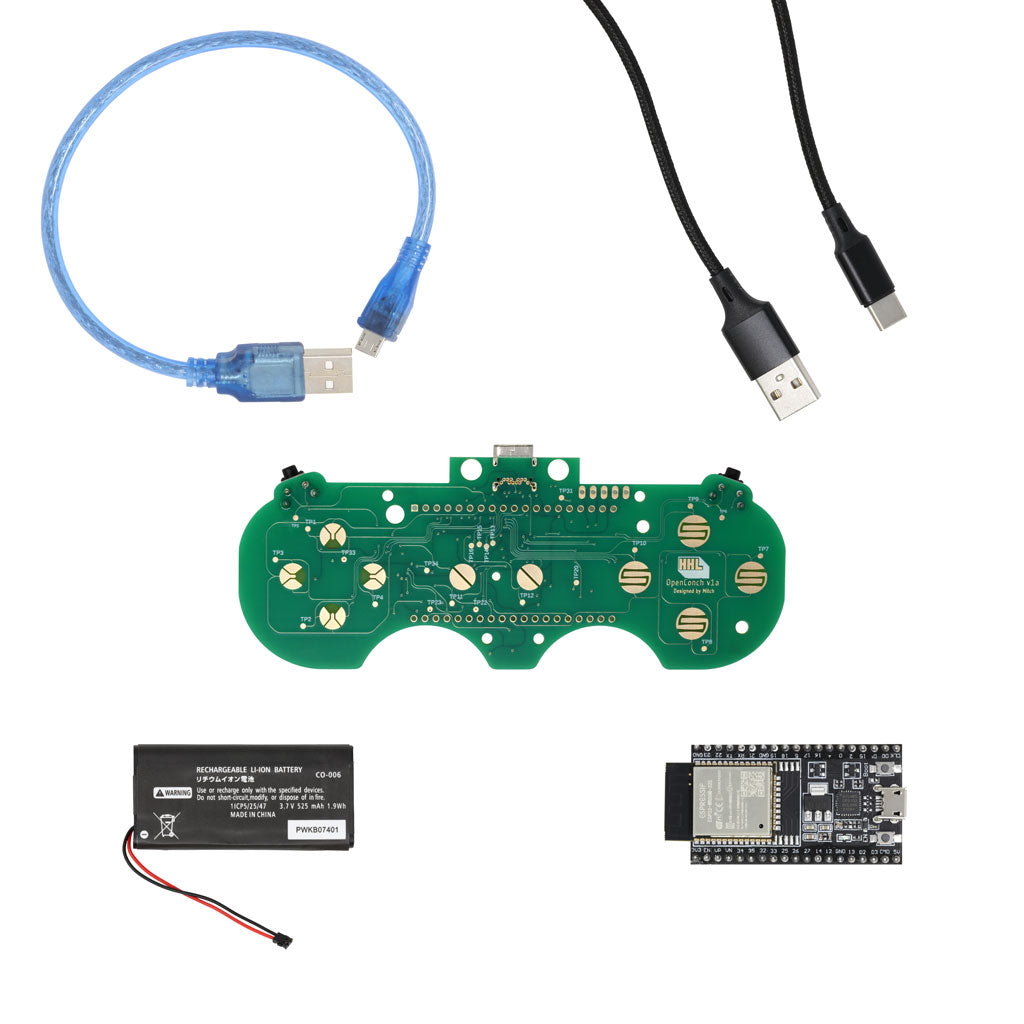 OpenController Bluetooth Gamepad Kit - Switch, XInput, and More - HHL Hand Held Legend