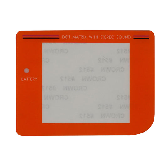 Game Boy DMG Lens / Screen - Plastic - Discontinued Shenzhen Speed Sources Technology Co., Ltd.
