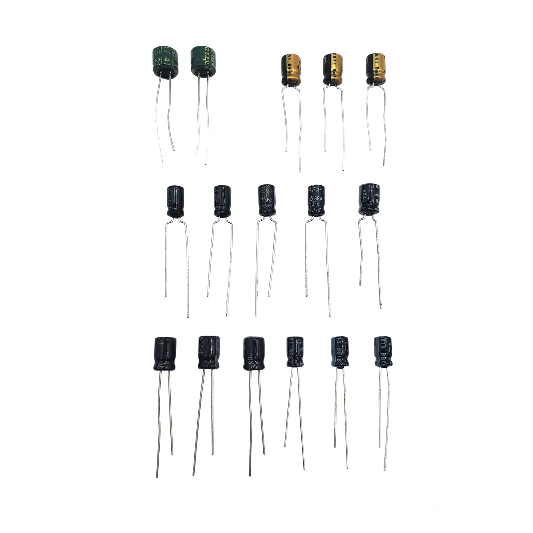 Mainboard Capacitor Set for Atari Jaguar CD - Hand Held Legend