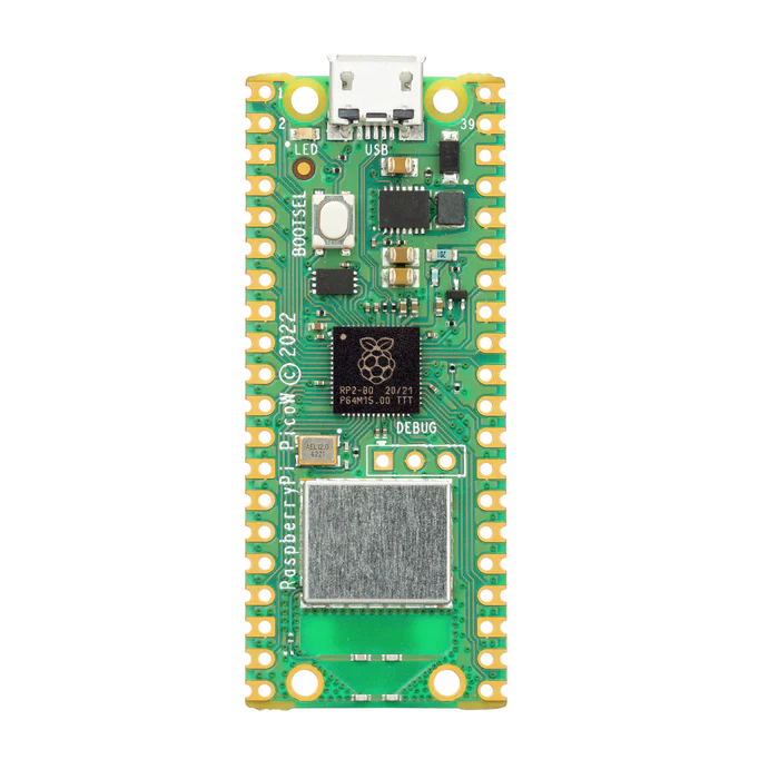 Raspberry Pi Pico W Microcontroller - Hand Held Legend