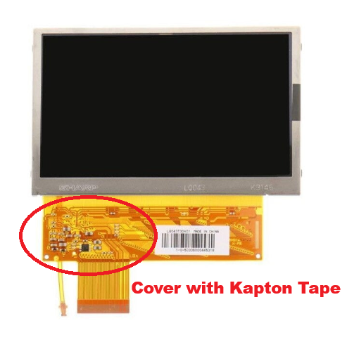 PSP 1000 IPS LCD Replacement - Hand Held Legend