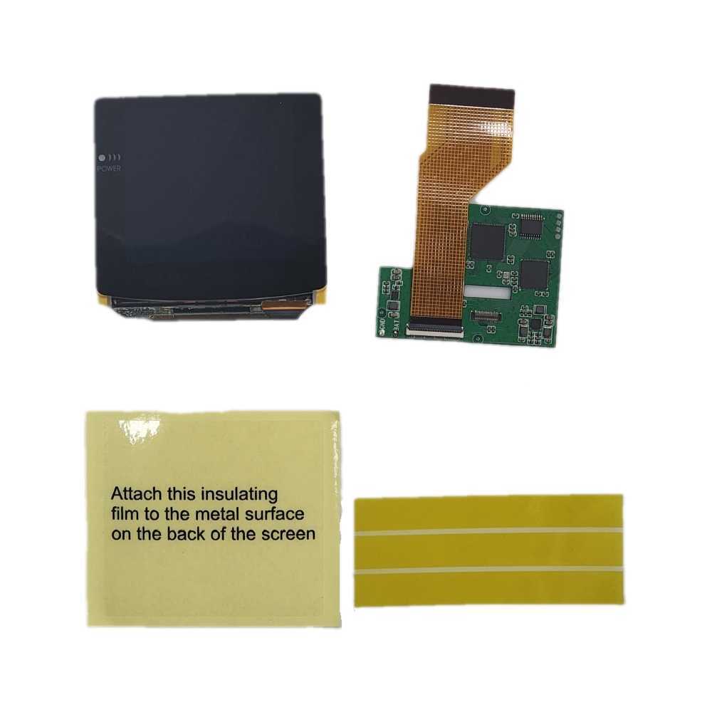 Game Boy Color Laminated AMOLED Retro Pixel Touch Screen Backlight Kit - Hispeedido - Hand Held Legend