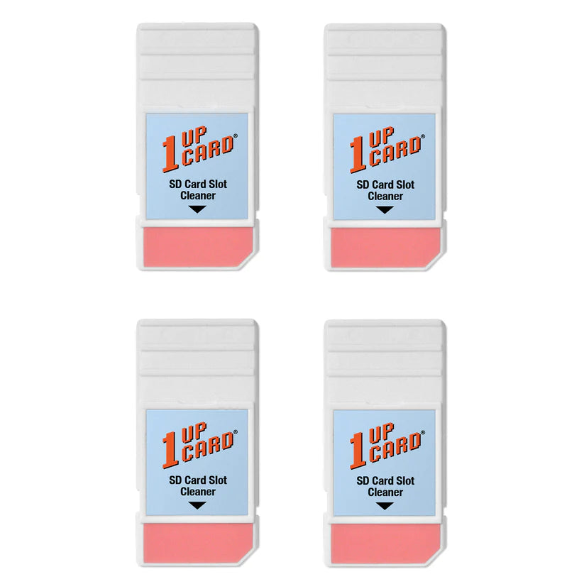 1UPcard™ - SD™ Compatible Card Slot Cleaner - 4 pack