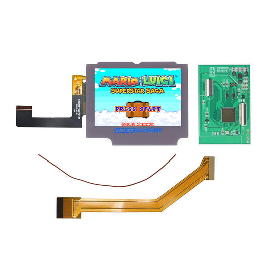 Game Boy Advance SP IPS LCD Backlight Kit with Laminated Lens Old Version - Cloud Game Store
