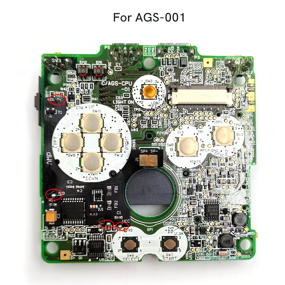 GBA SP Flex Amp - HISPEEDIDO - Hand Held Legend