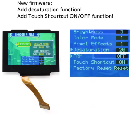 Game Boy Advance SP V5 3.0 Inch IPS LCD Backlight Kit with Laminated Lens and OSD - Hispeedido - Hand Held Legend