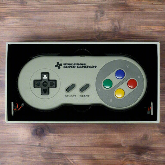 Super Gamepad+ Bluetooth/USB-C Controller for Switch, PC, GameCube, SNES