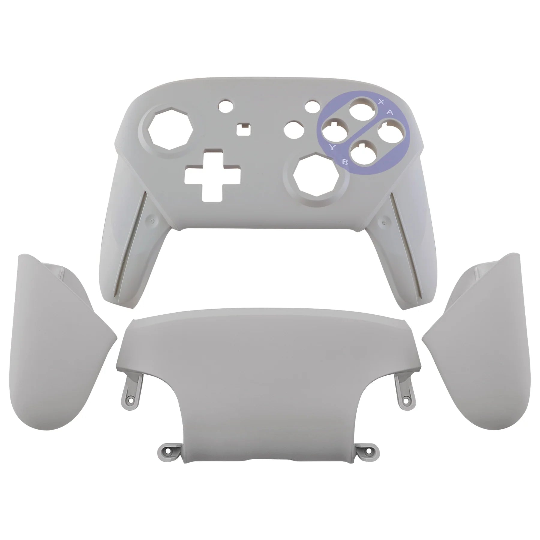 Octagonal Gated Nintendo Switch Pro Controller Shell and Grips - eXtremeRate Extremerate