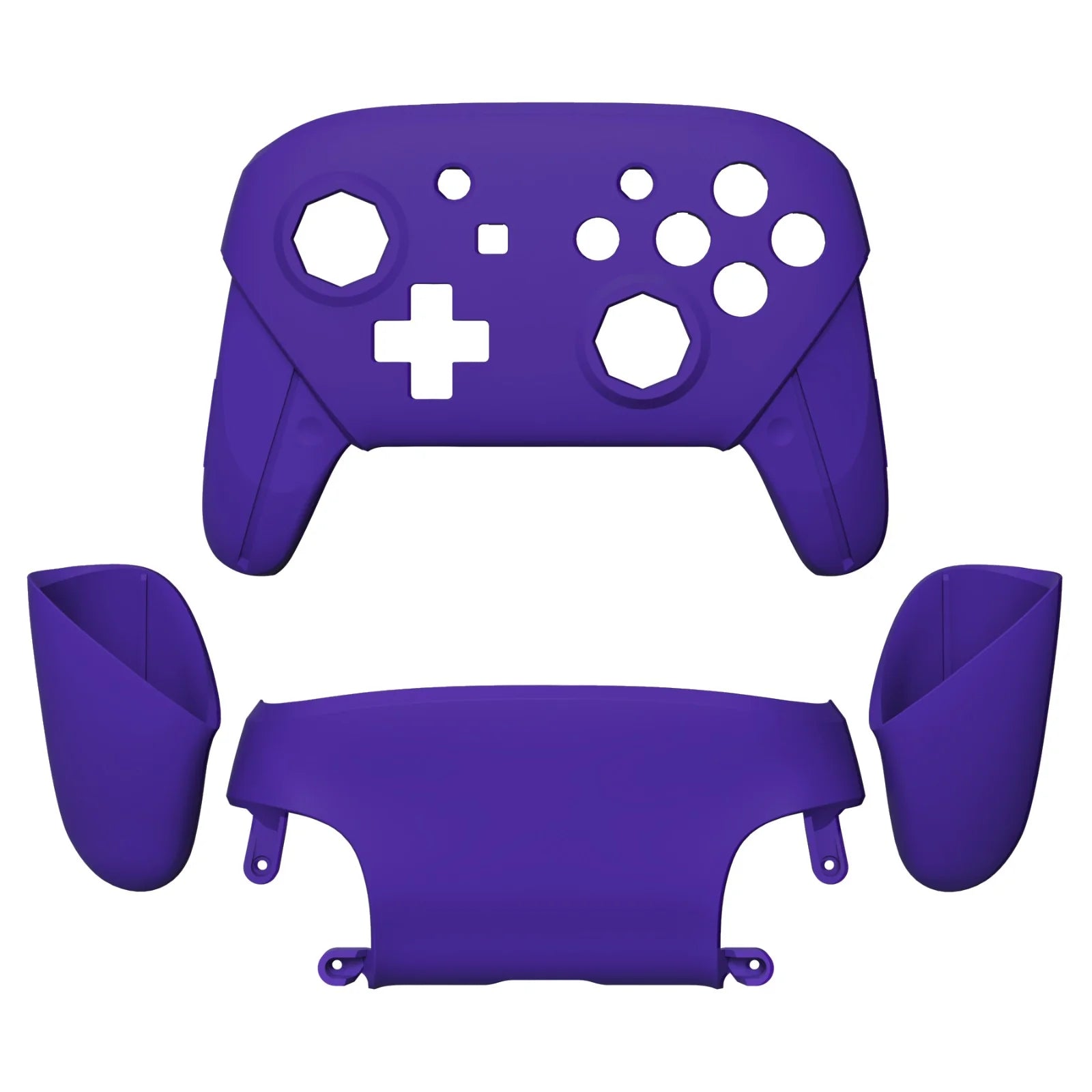 Octagonal Gated Nintendo Switch Pro Controller Shell and Grips - eXtremeRate Extremerate