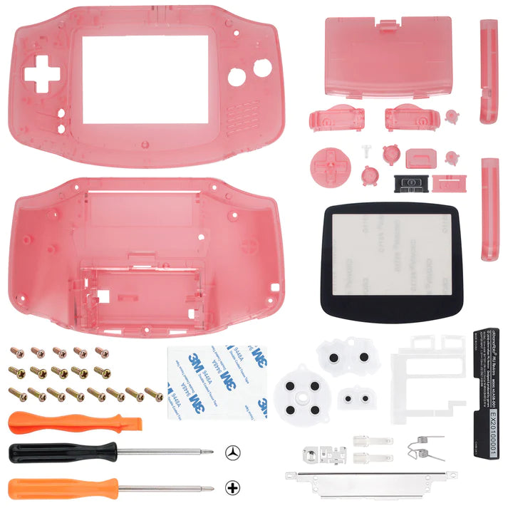 IPS Ready Full Shell Replacement for Game Boy Advance - Extremerate Extremerate