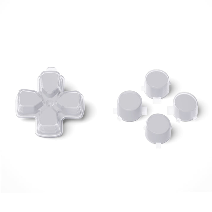 Two-Tone No Letter Imprint Dpad and Action Buttons for PS5 Controller - eXtremeRate