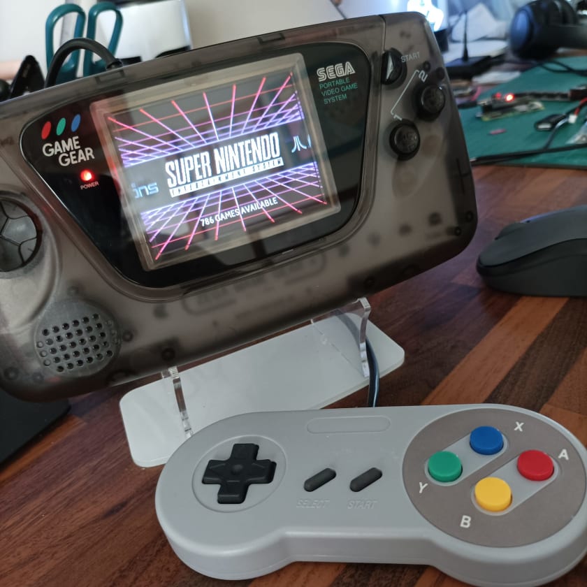 DIY ZEGA MAME GEAR Game Gear Raspberry Pi Mod Kit Zarcade Limited