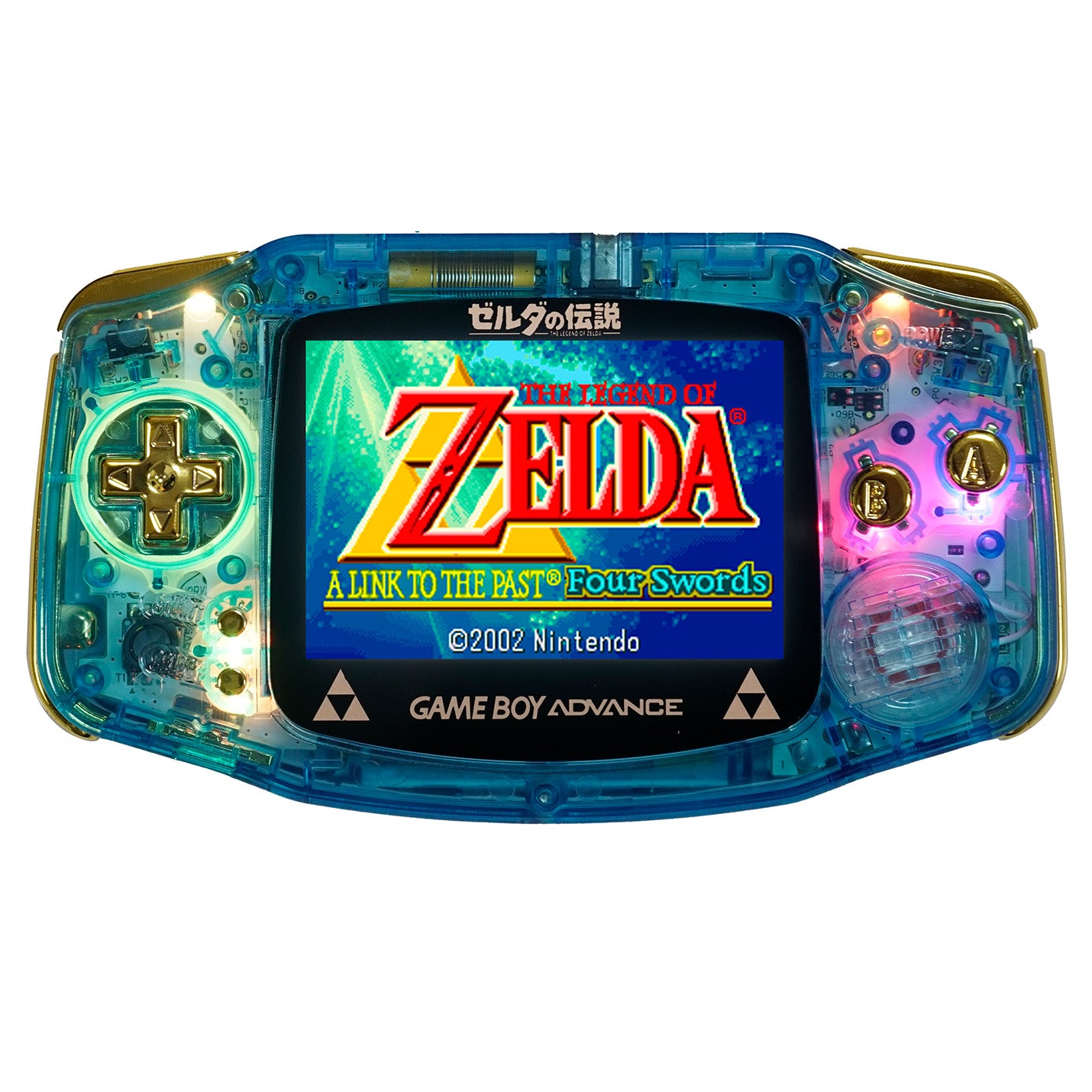 Game Boy Advance Made-to-Order Ultimate Console - Wild - IPS & LED UPGRADE ONLY - Hand Held Legend