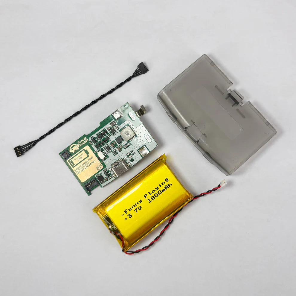 AGB IPS MAX Battery Kit for Game Boy Advance - Funnyplaying