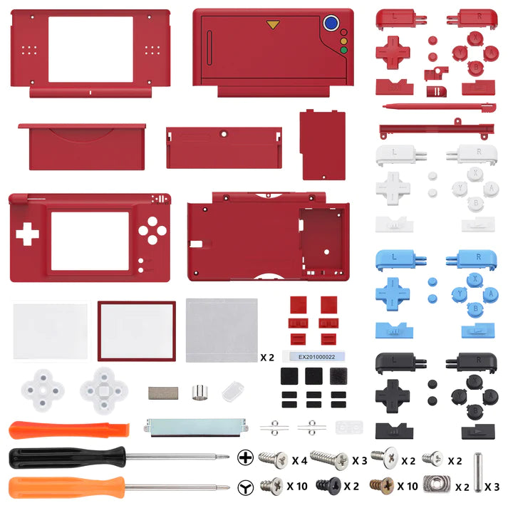 Full Shell Replacement for Nintendo DS Lite - Extremerate Extremerate
