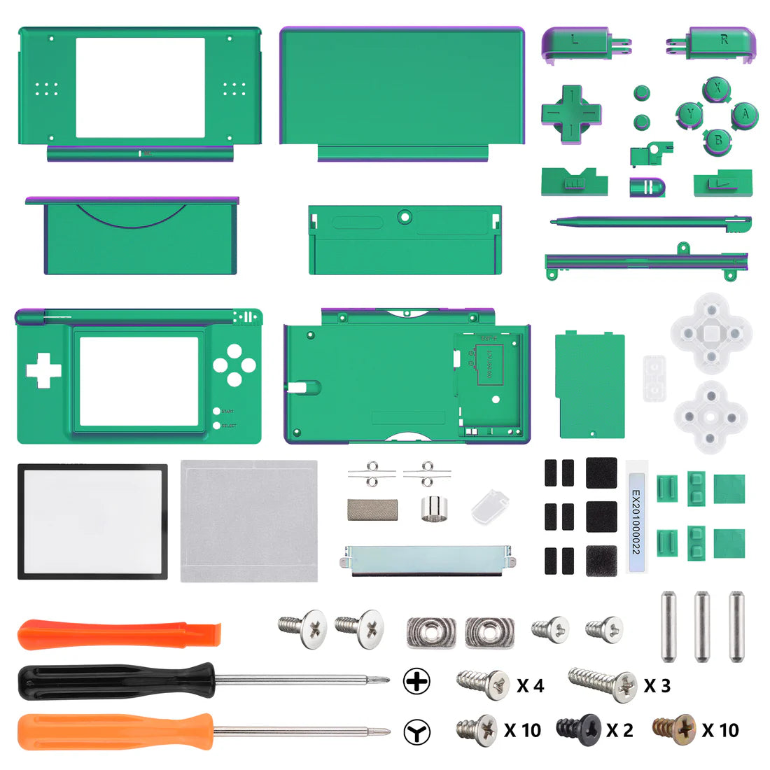 Nintendo DS Lite Full Shell Replacement - eXtremeRate - Hand Held Legend