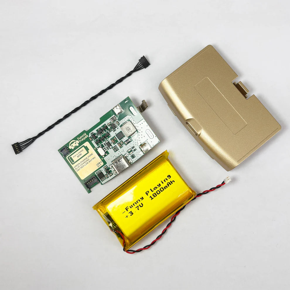 AGB IPS MAX Battery Kit for Game Boy Advance - Funnyplaying