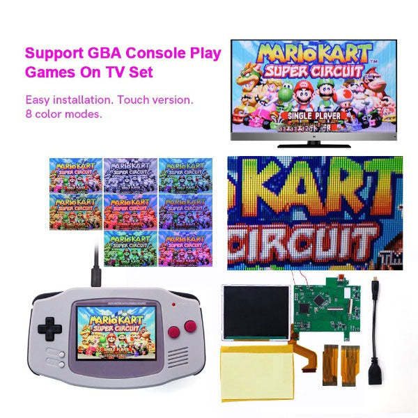 TFT HDMI Kit for Game Boy Advance - HISPEEDIDO Shenzhen Speed Sources Technology Co., Ltd.