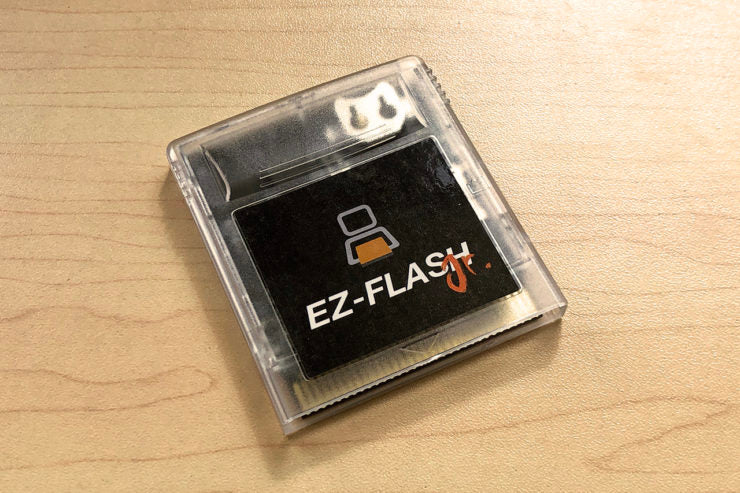 EZ-Flash Junior Micro-SD Card Adapter - Hand Held Legend