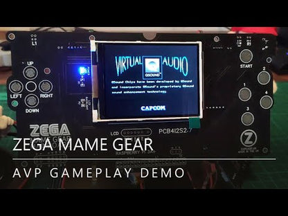 Pre-Soldered ZEGA MAME GEAR Game Gear Raspberry Pi Mod Kit
