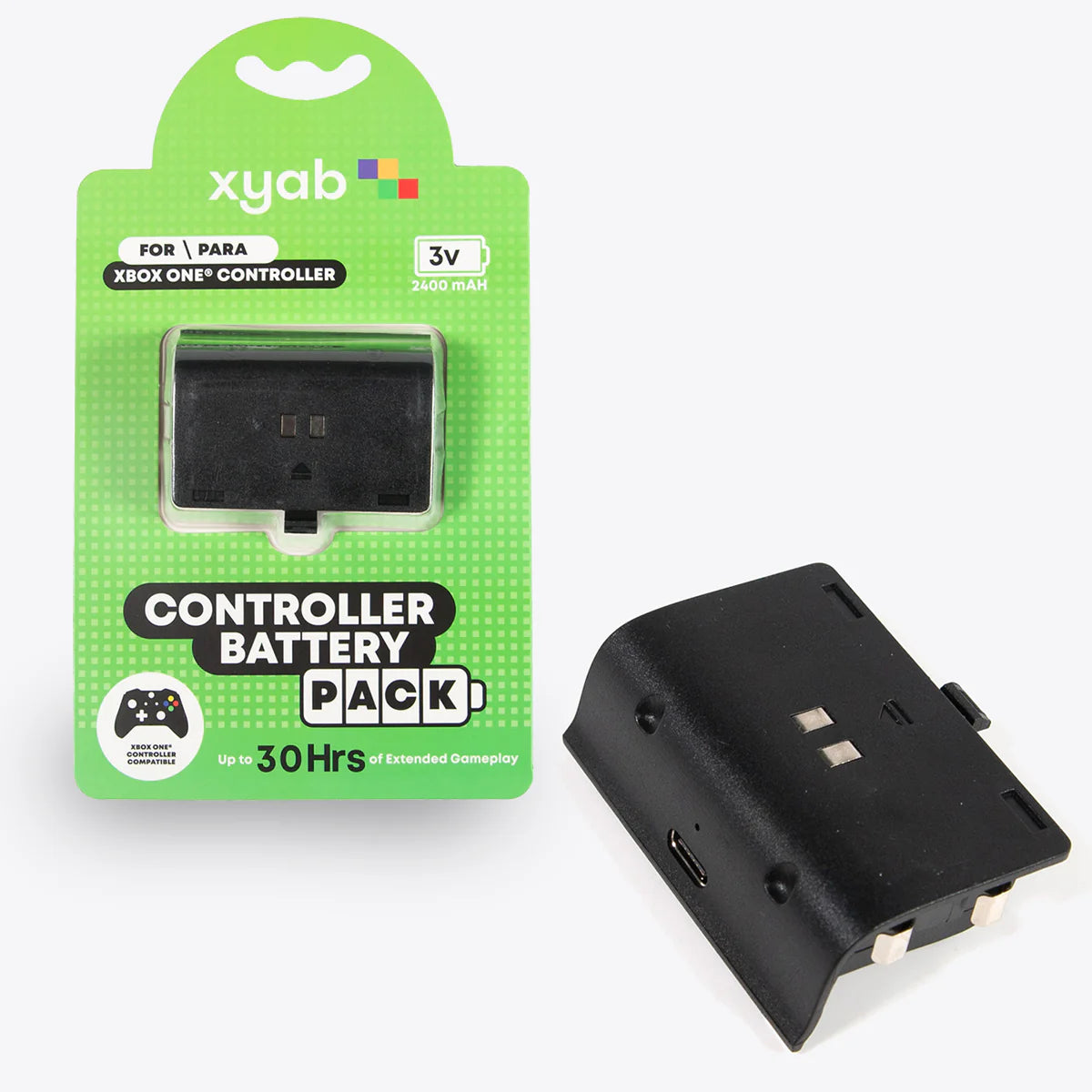 2400mAh Rechargeable Battery Pack For Xbox One Controller - XYAB - Hand Held Legend